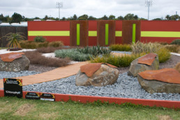 rust panels, rust garden, liquid metal, metal veneer