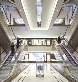 Metalier liquid metal champagne gold in Harrods; decorative metal coating; metal veneer; luxury finish