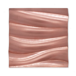 Copper, polished copper, salmon, dark copper, Metalier liquid metal, metal veneer
