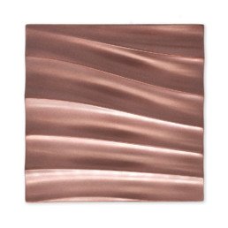 Copper, polished copper, salmon, Metalier liquid metal, metal veneer