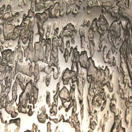 smoky bronze, papyrus texture, Metalier liquid metal, metal veneer