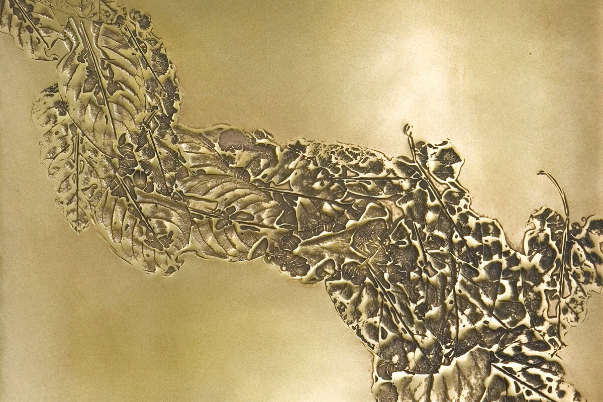 Metalier liquid metal brass leaf