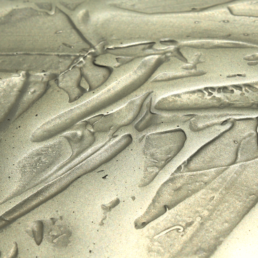 Metalier brass liquid metal lyrical pattern