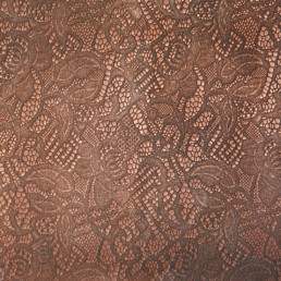 Metalier liquid metal copper lace with black wax