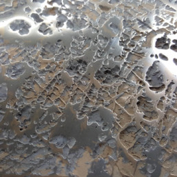 Metalier liquid metal gunmetal bronze and bronze texture