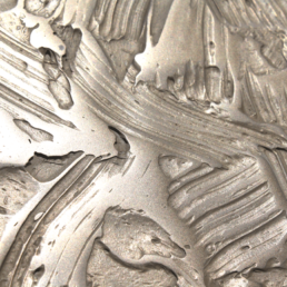 Metalier liquid metal smoky bronze lyrical pattern
