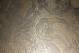 Metalier liquid metal bronze lace