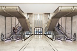 Metalier liquid metal champagne gold in Harrods; decorative metal coating; metal veneer; luxury finish
