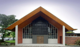 Exterior metal coating