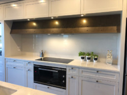 Rangehood; liquid metal rangehood; rangehood design; kitchen design; smoky bronze; smokey bronze; liquid metal; metal veneer