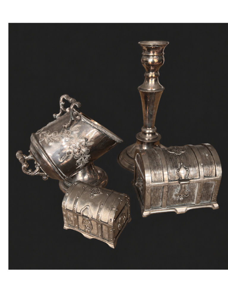 Aging silver treasures; graceful patination or do they need a polish?